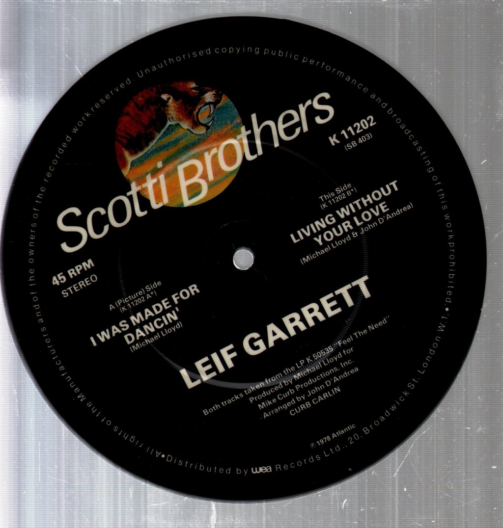 Leif Garrett - I Was Made For Dancin' - 7 Inch