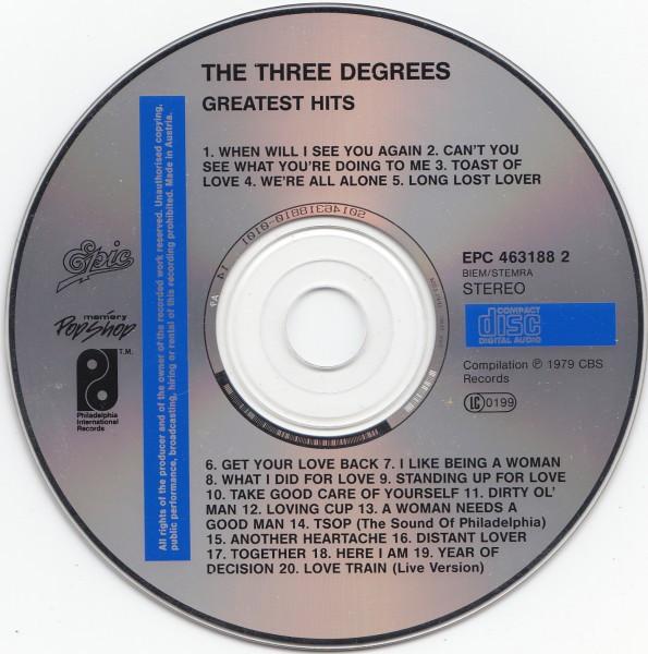 Three Degrees - A Collection Of Their 20 Greatest Hits - Cd