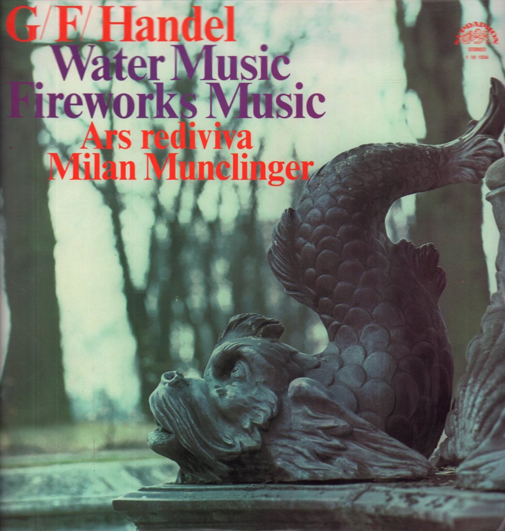 Ars Rediviva - handel Water Music / Fireworks music - Lp
