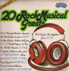 20 Rock Musical Greats - 20 Rock Musical Greats - Lp