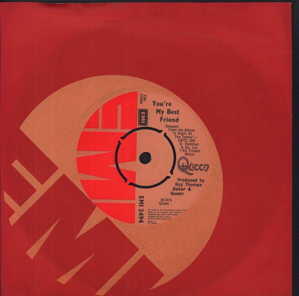Queen - You're My Best Friend - 7 Inch