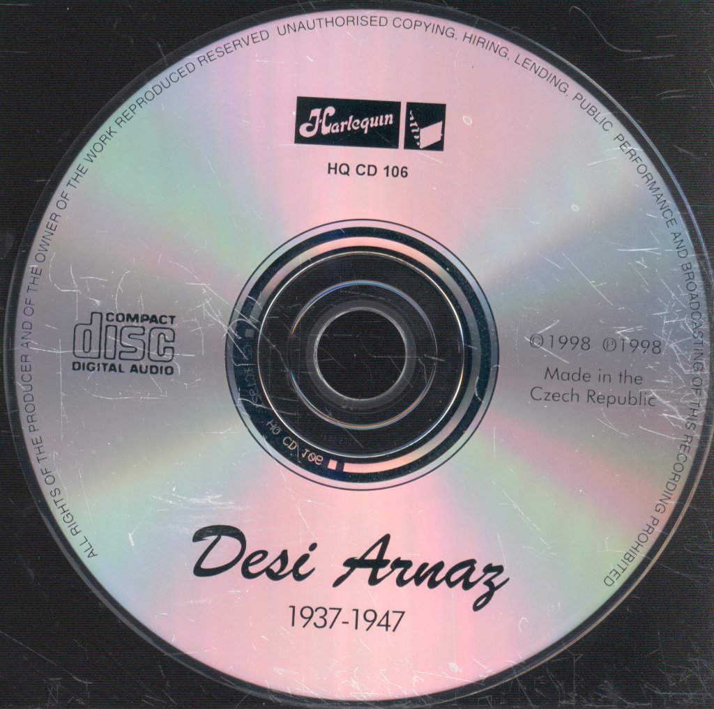 Desi Arnaz - Desi Arnaz 1937-1947 - Cd