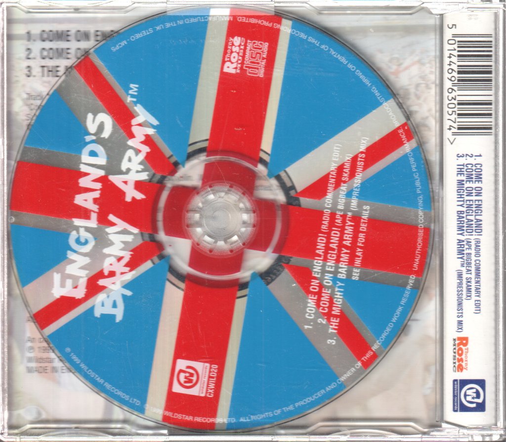 England's Barmy Army - Come One England - Cd