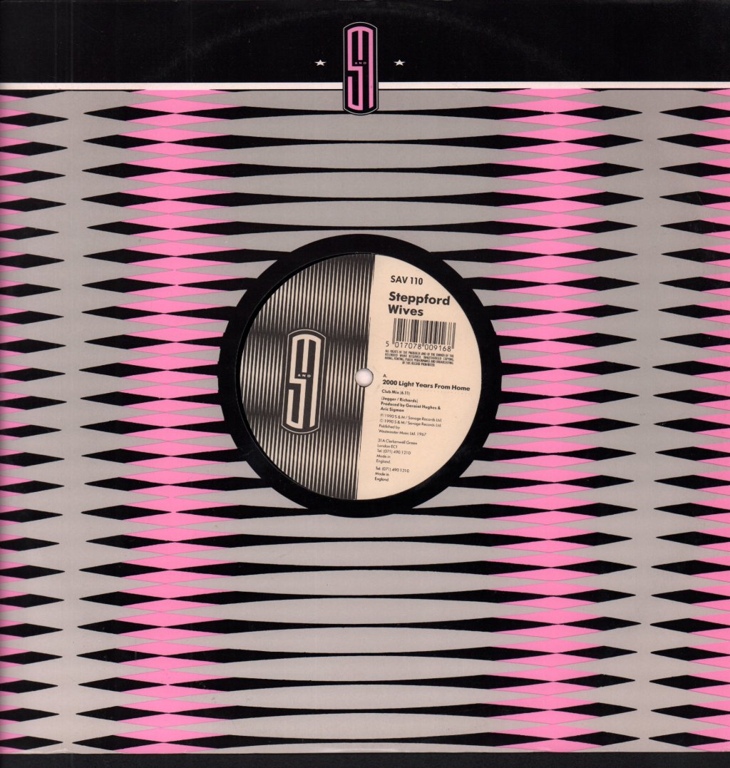 Steppford Wives - 2000 Light Years From Home - 12 Inch