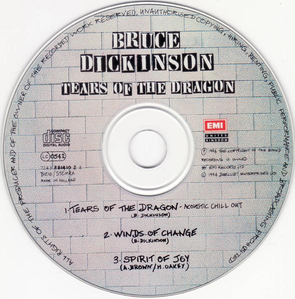 Bruce Dickinson - Tears Of The Dragon - Acoustic Chill Out - Cd