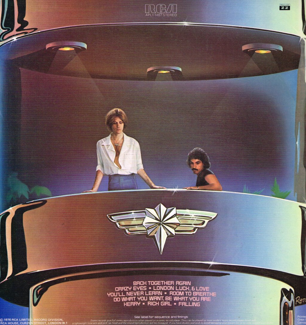 Daryl Hall & John Oates - Bigger Than Both Of Us - Lp