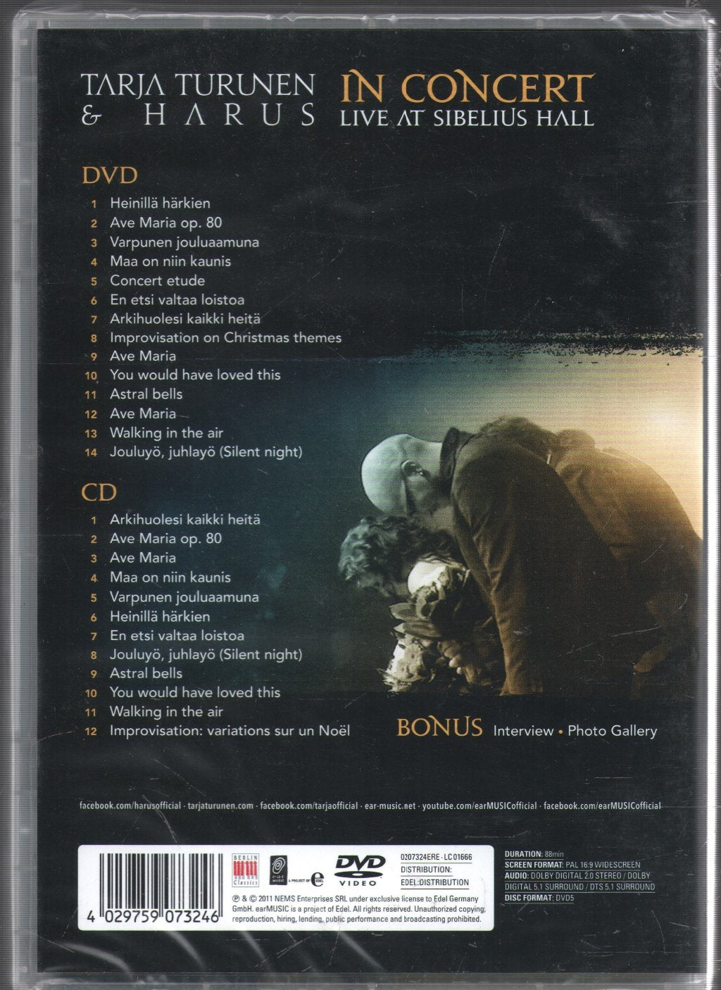Tarja Turunen - In Concert Live At Sibelius Hall - Cd/Dvd