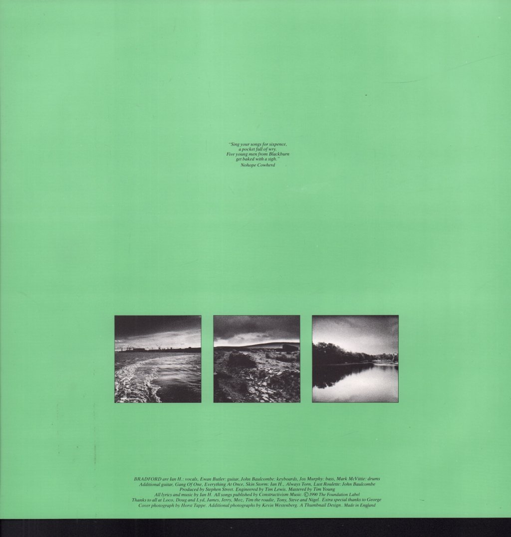 Bradford - Shouting Quietly - Lp