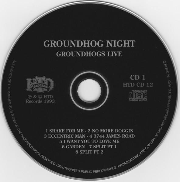 Groundhogs - Groundhog Night - Groundhogs Live - Cd Set