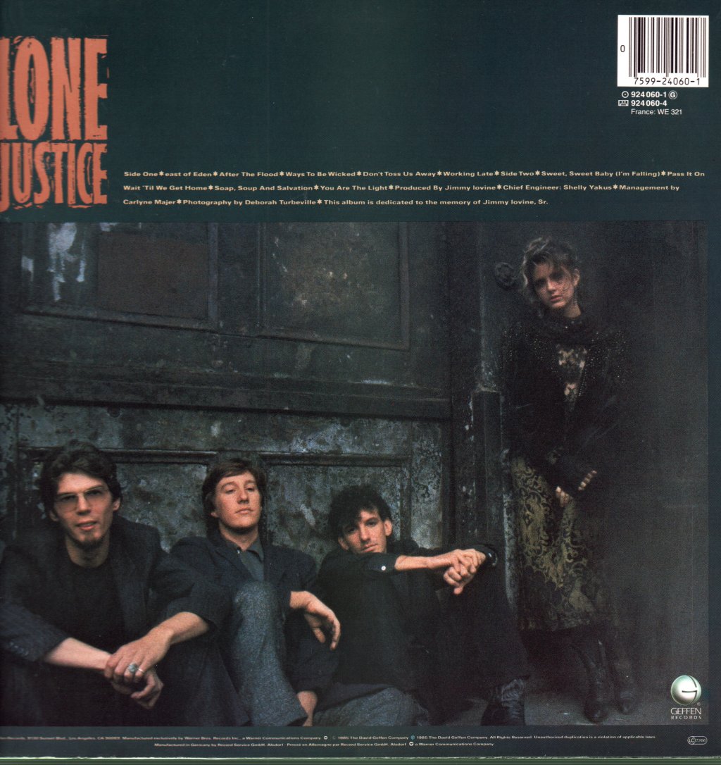 Lone Justice - Lone Justice - Lp