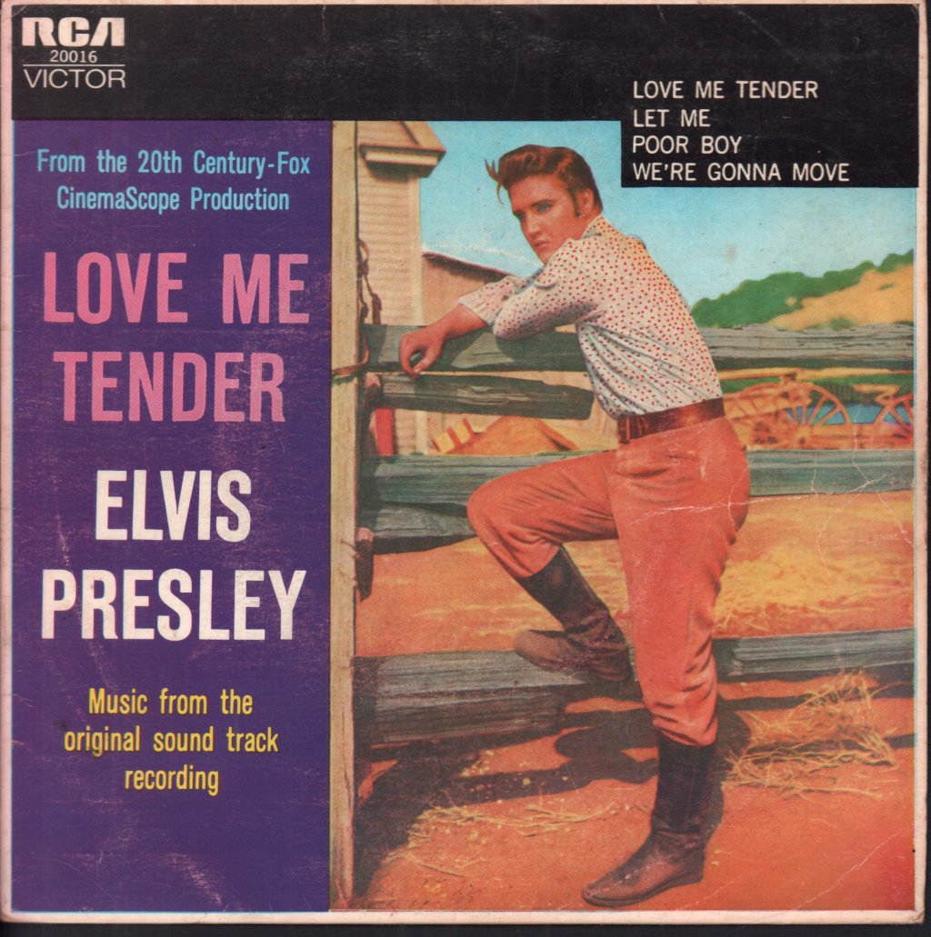 Elvis Presley - Love Me Tender - 7 Inch
