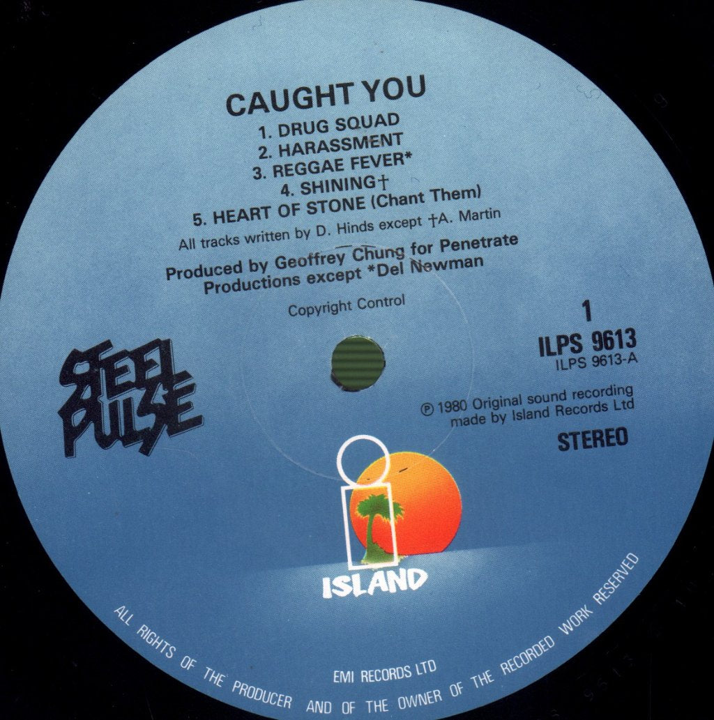 Steel Pulse - Caught You - Lp