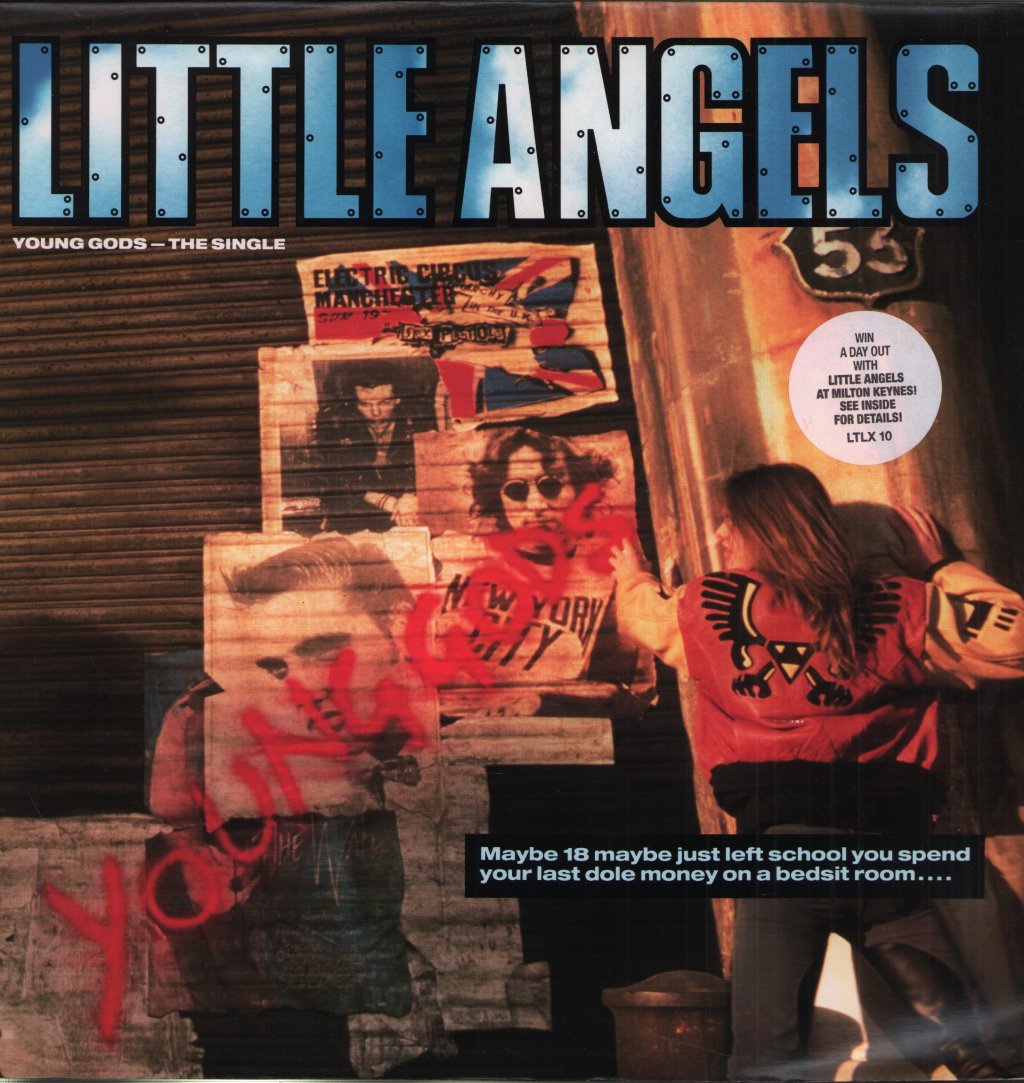 Little Angels - Young Gods - The Single - 12 Inch