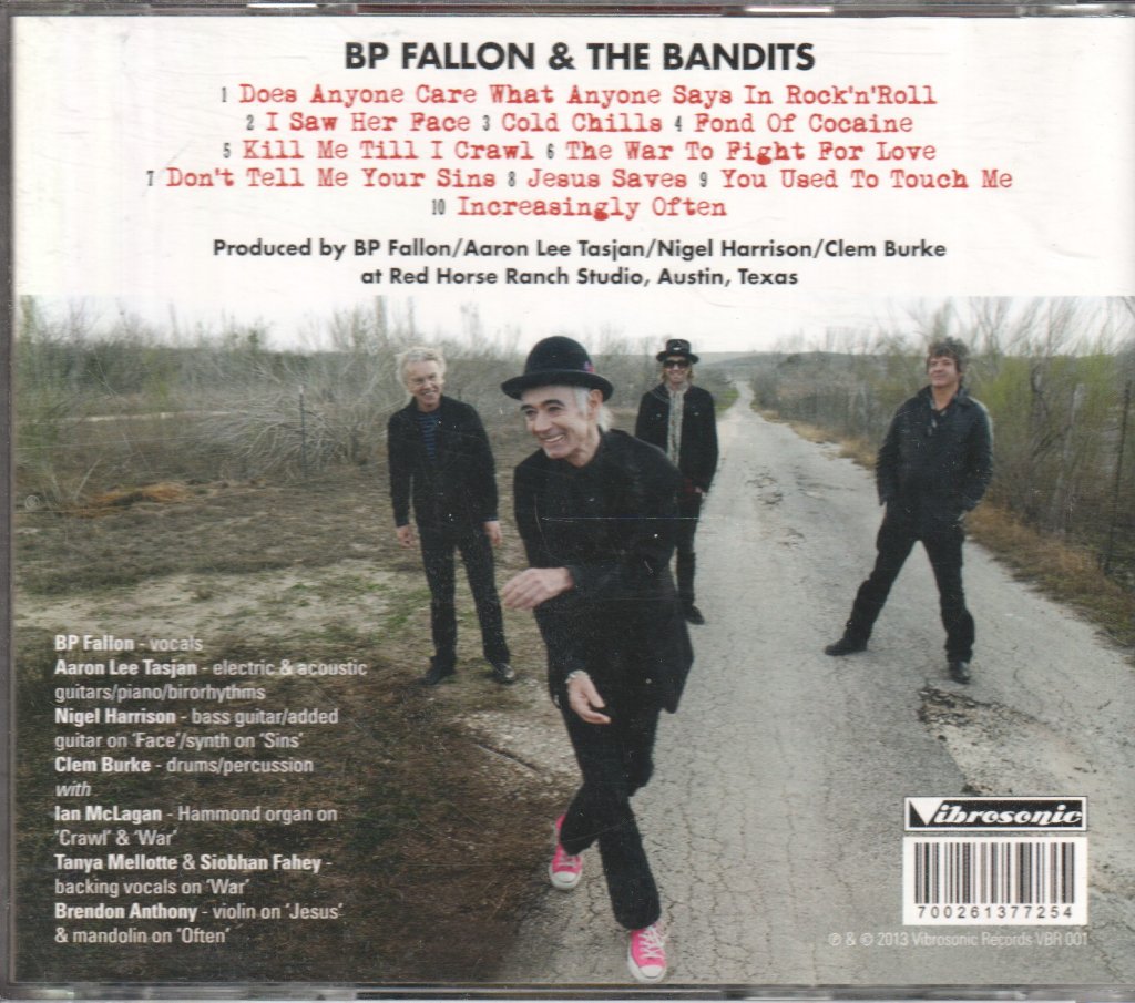 BP Fallon & The Bandits - Still Legal - Cd