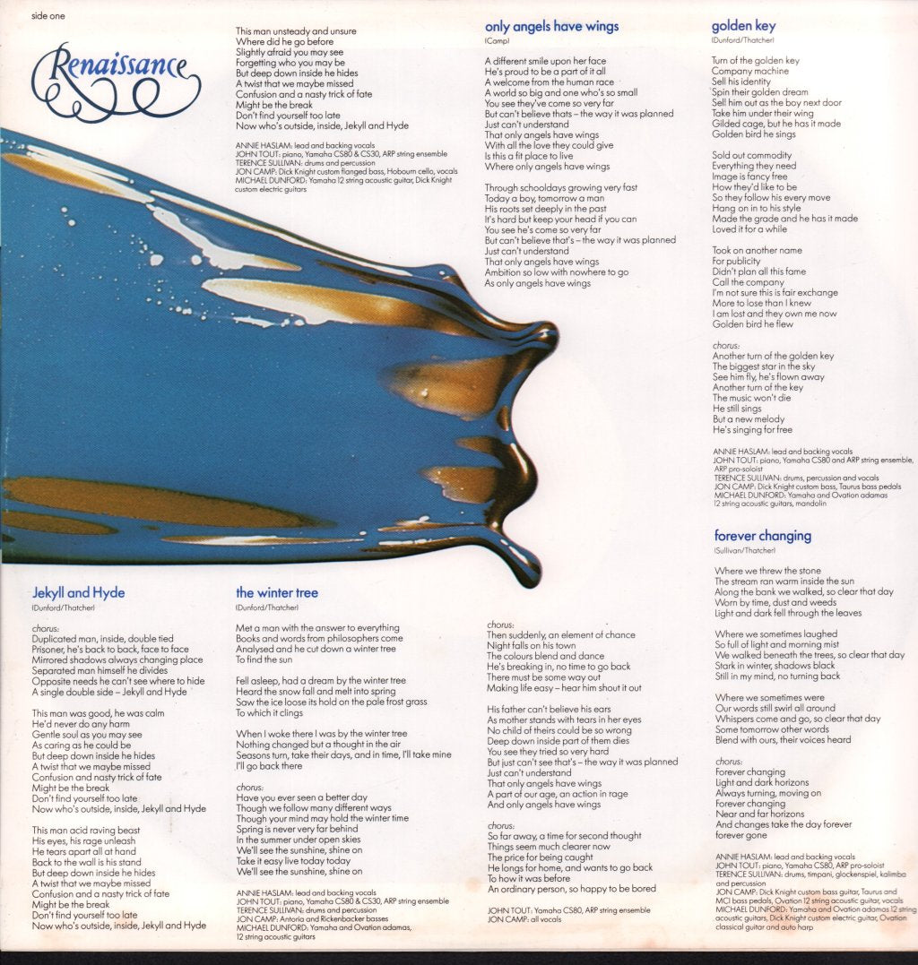 Renaissance (Rock/Prog Group) - Azure D'or - Lp