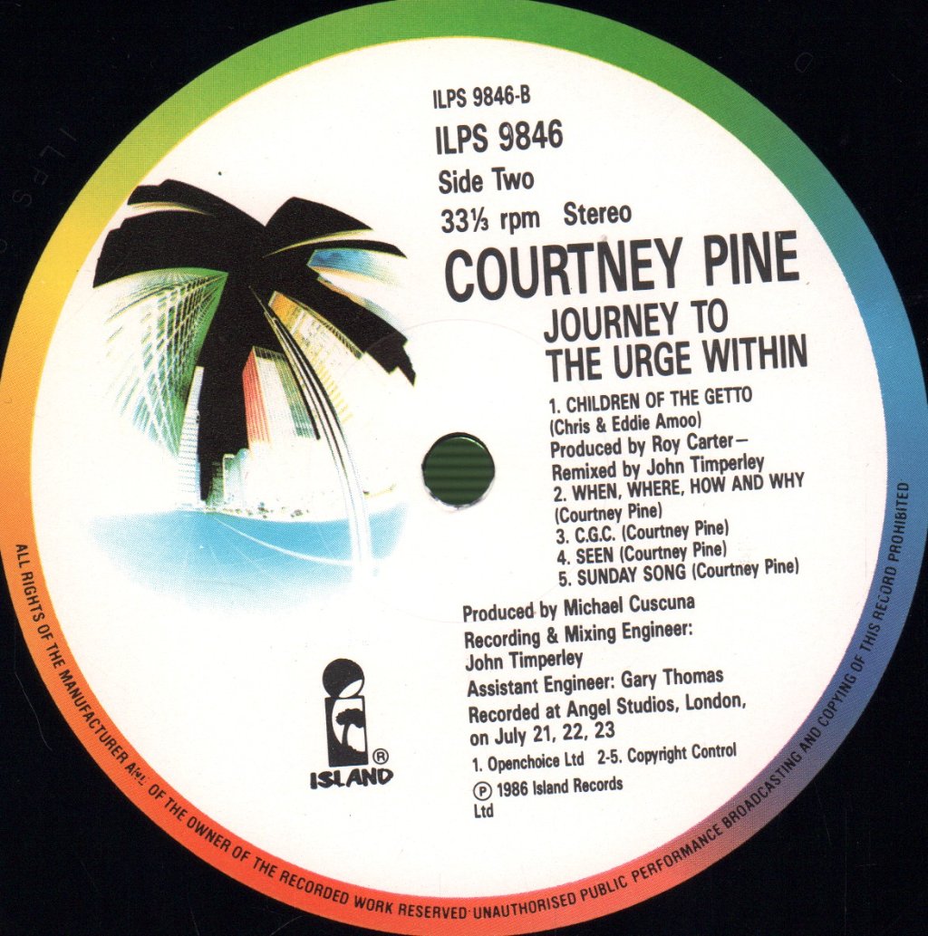 Courtney Pine - Journey To The Urge Within - Lp