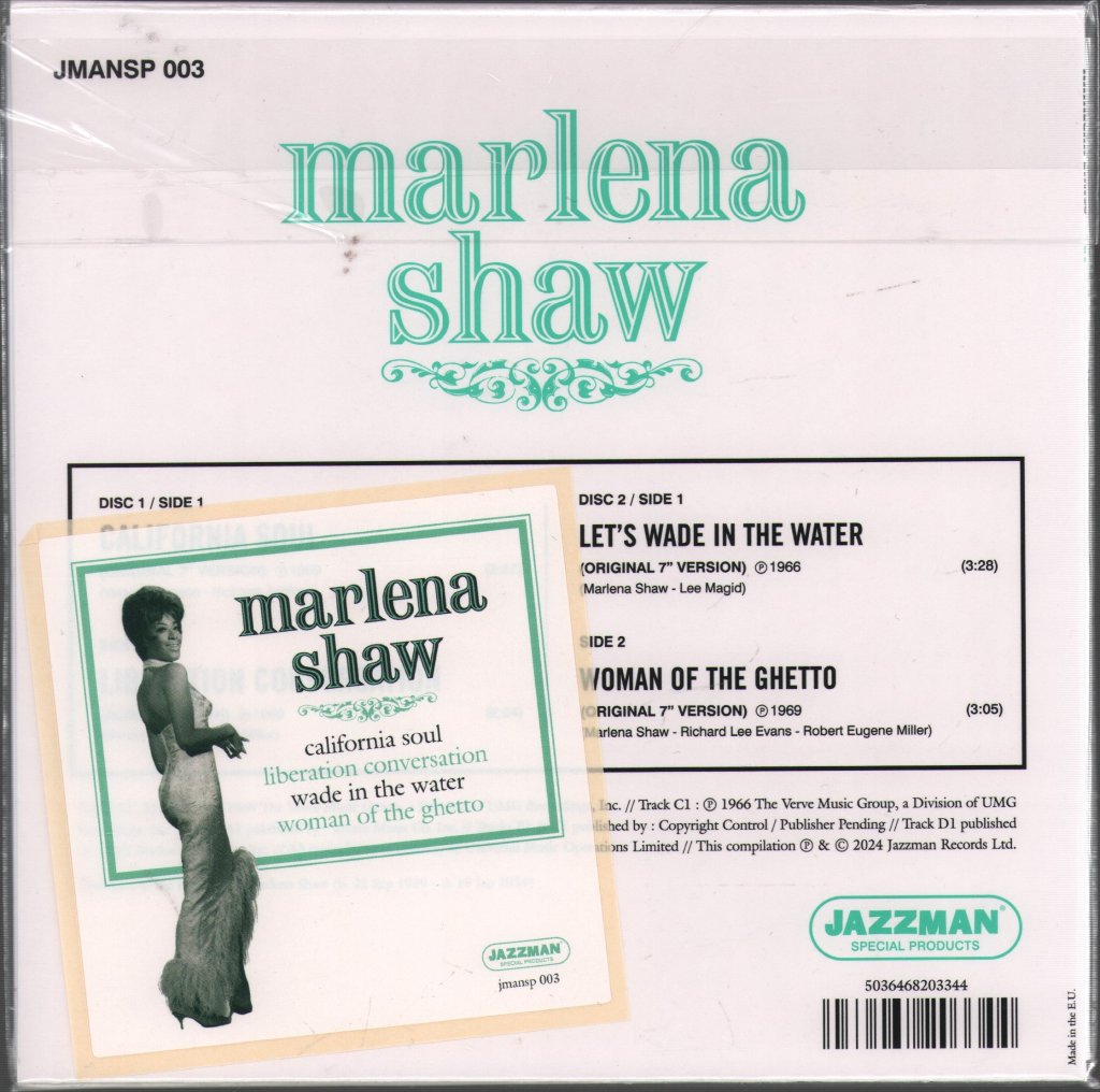 Marlena Shaw - Marlena Shaw EP - Double 7 Inch