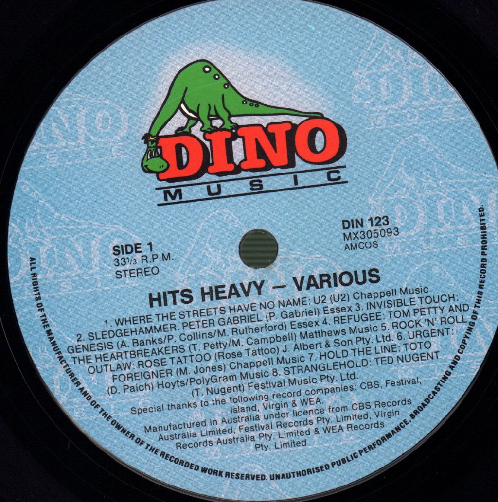 Various Artists - Hits Heavy - Lp