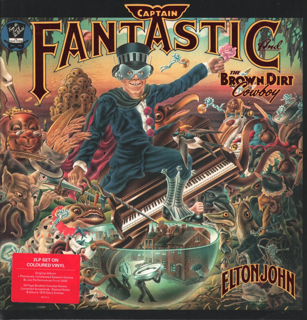 Elton John - Captain Fantastic and the Brown Dirt Cowboy - Double Lp