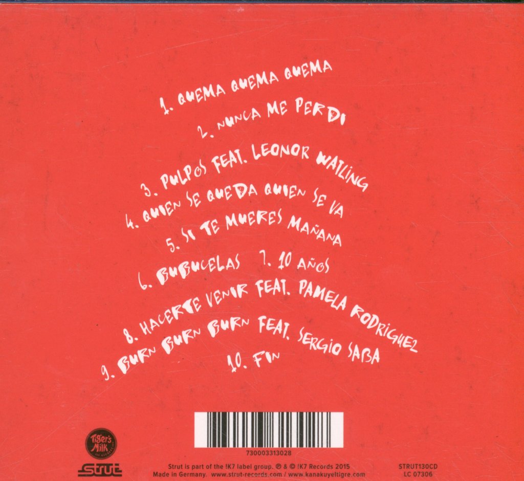Kanaku Y El Tigre - Quema Quema Quema - Cd