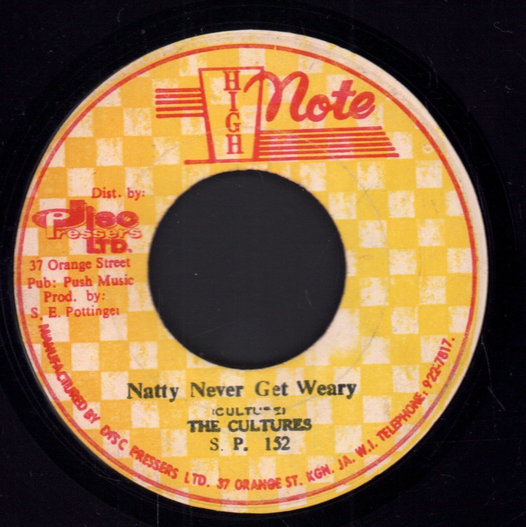 Culture - Natty Never Get Weary - 7 Inch