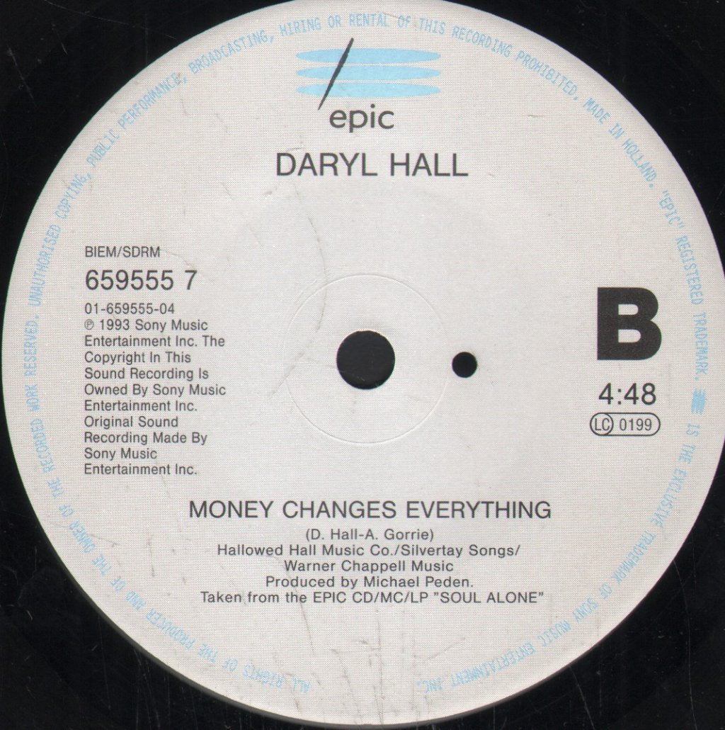 Daryl Hall - I'm In A Philly Mood - 7 Inch