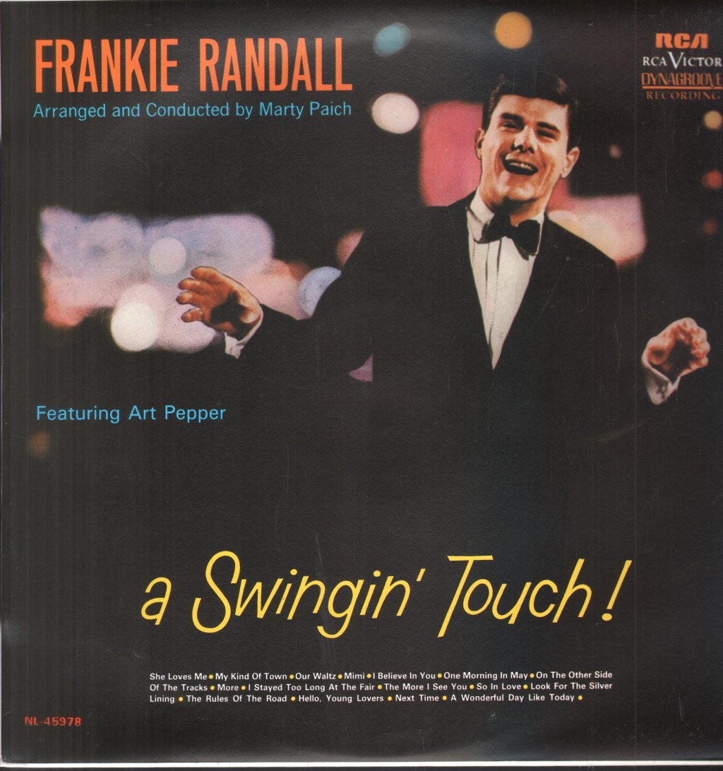 Frankie Randall - A Swingin' Touch! - Lp