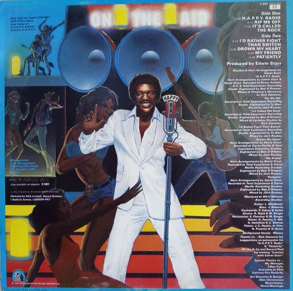 Edwin Starr - H.A.P.P.Y. Radio - Lp