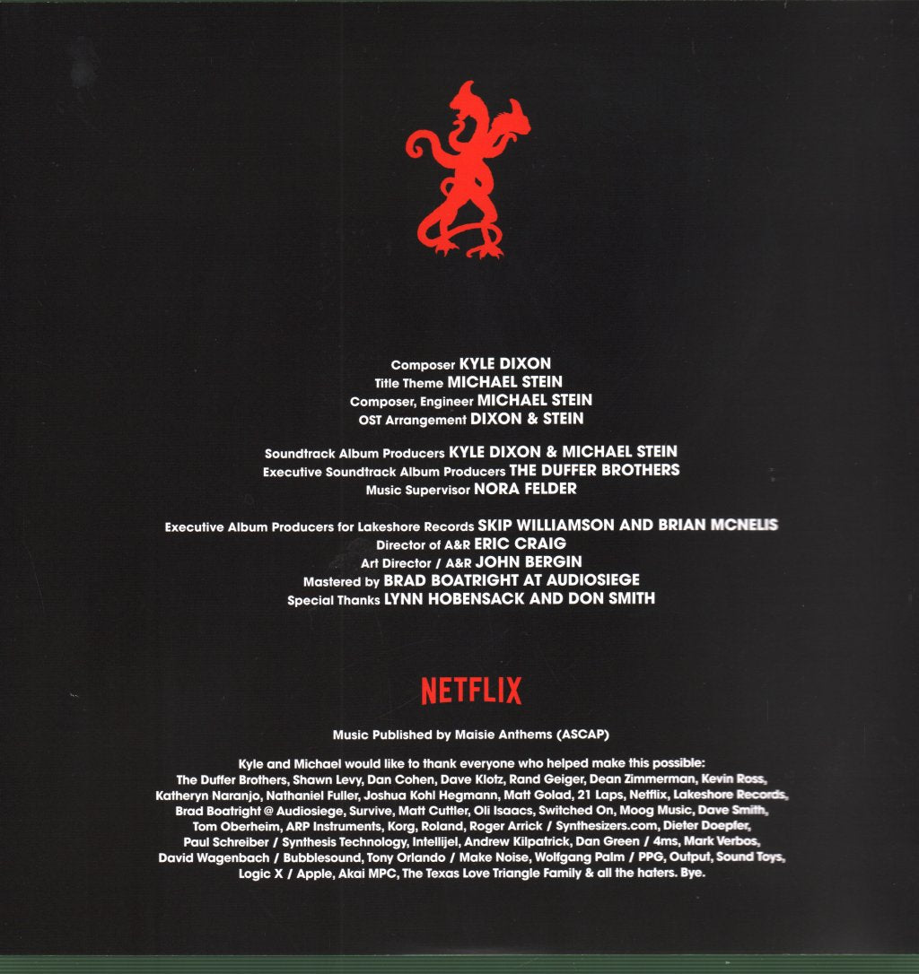 Kyle Dixon And Michael Stein - Stranger Things - Volume One - Lp