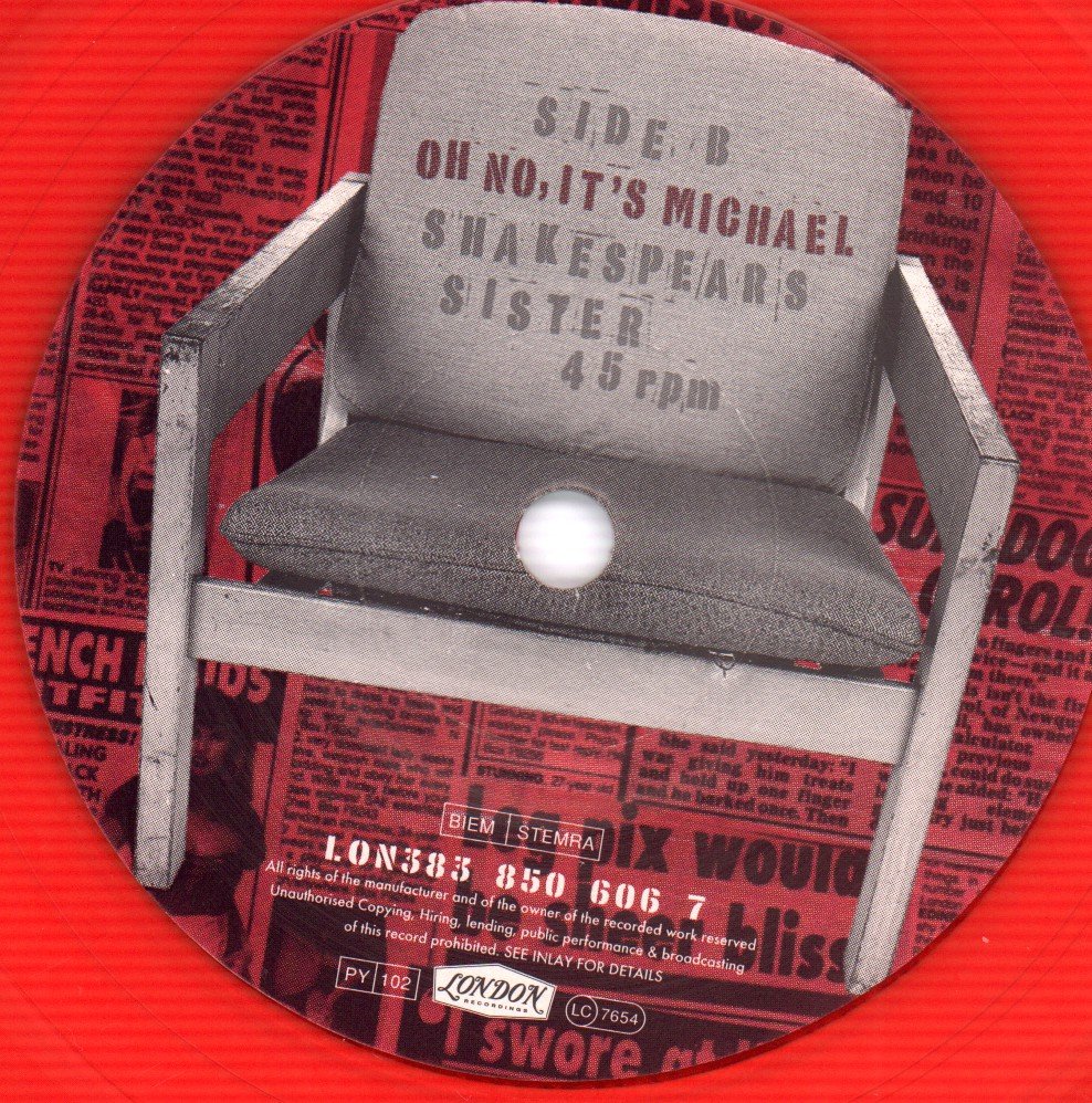 Shakespear's Sister - I Can Drive - 7 Inch
