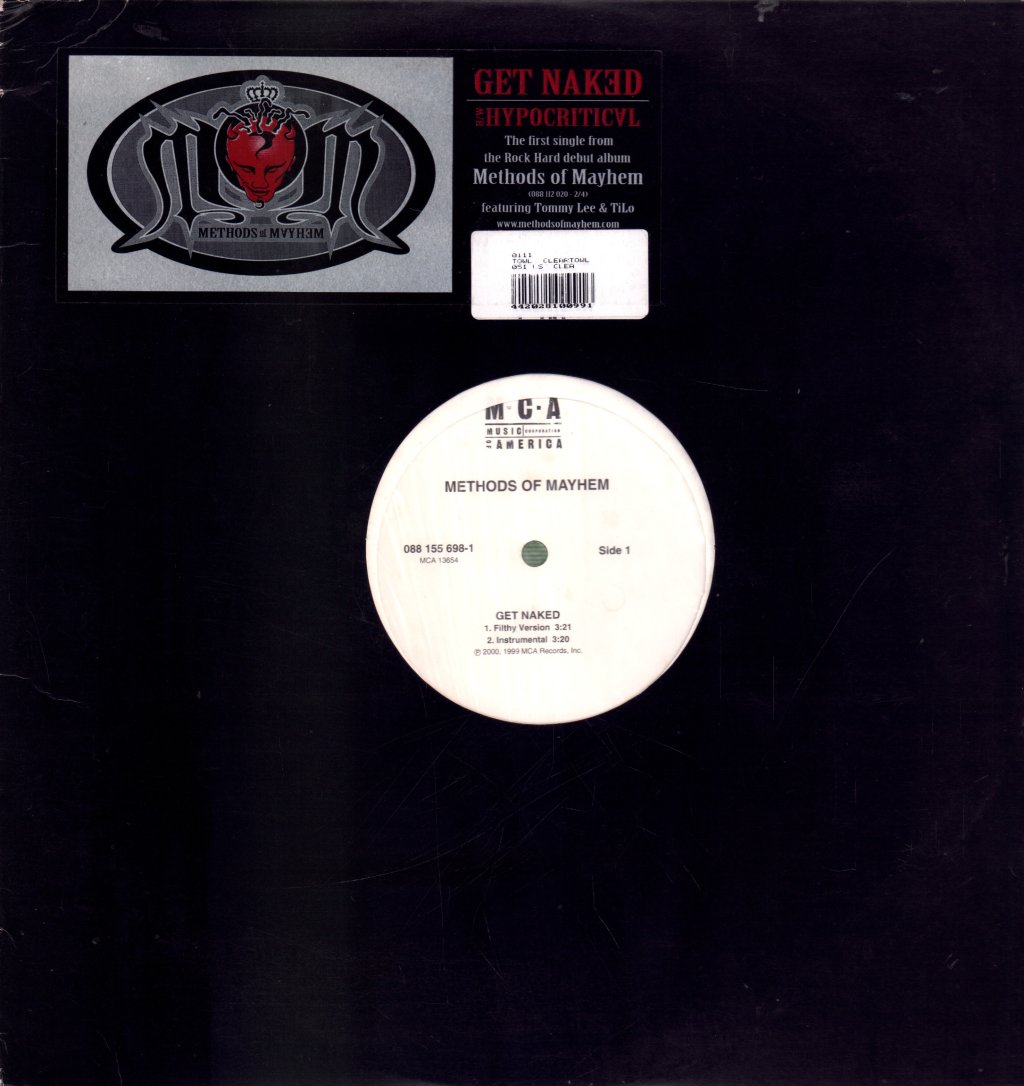 Methods Of Mayhem - Get Naked - 12 Inch