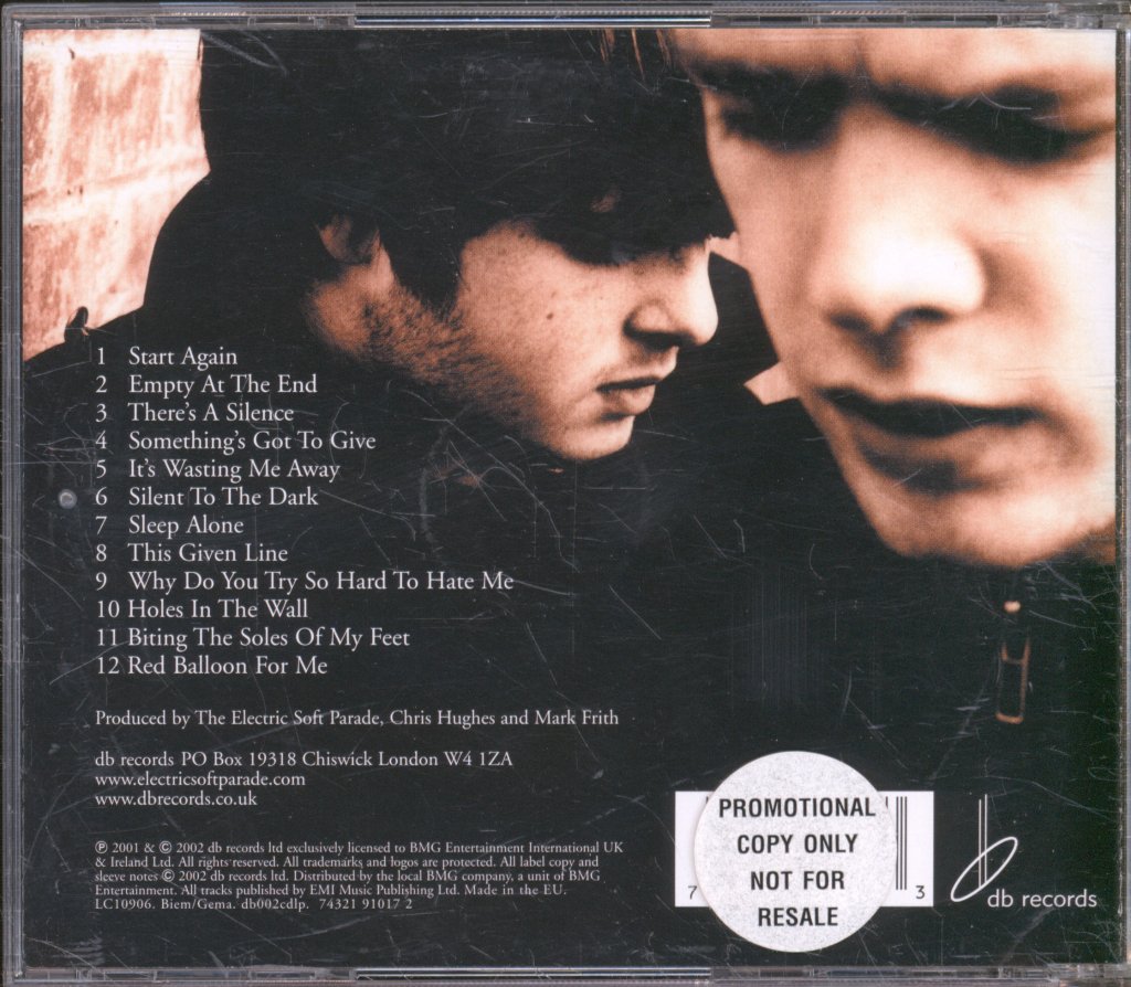 Electric Soft Parade - Holes In The Wall - Cd