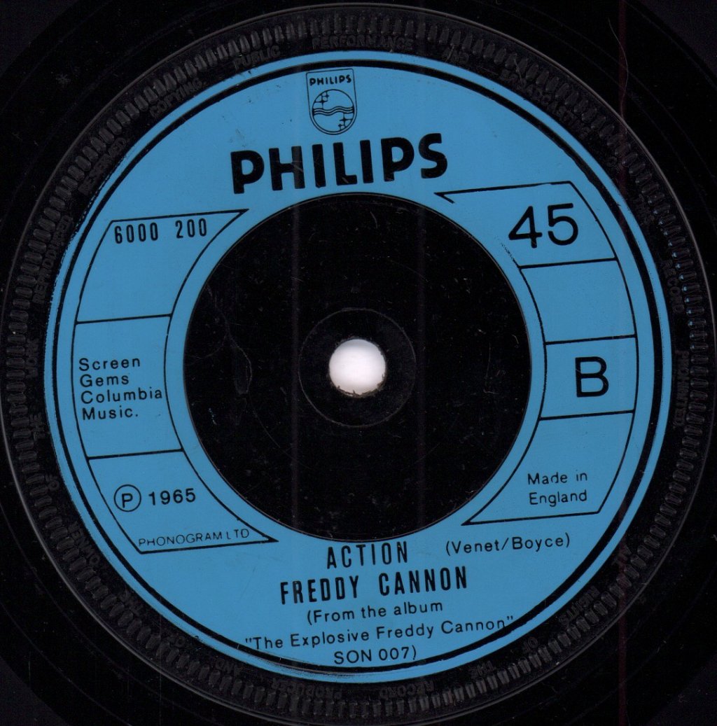 Freddy Cannon - Palisades Park - 7 Inch