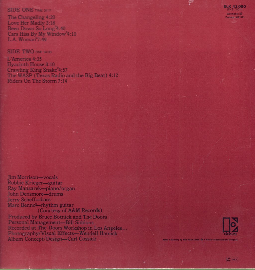 Doors - L.A. Woman - Lp