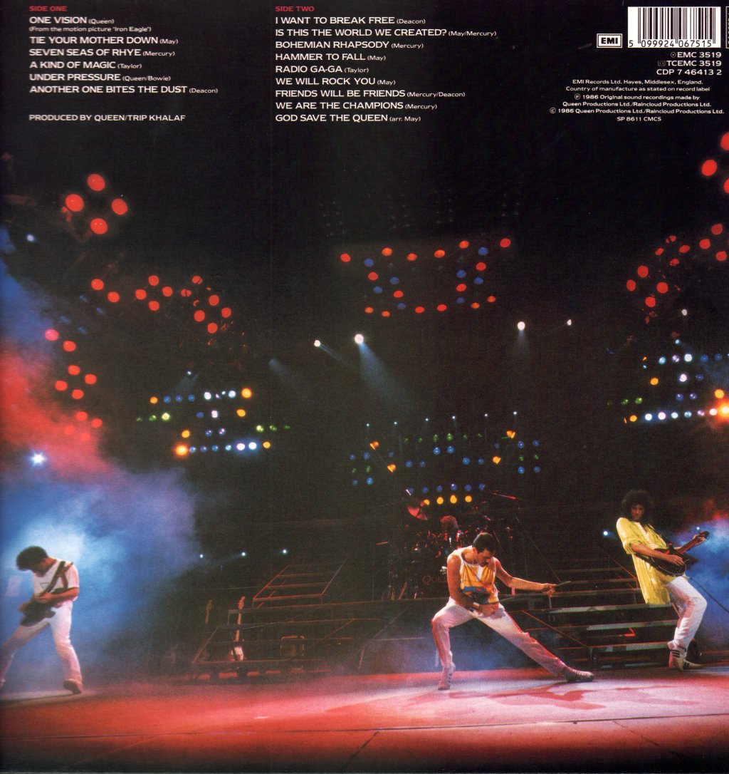 Queen - Live Magic - Lp