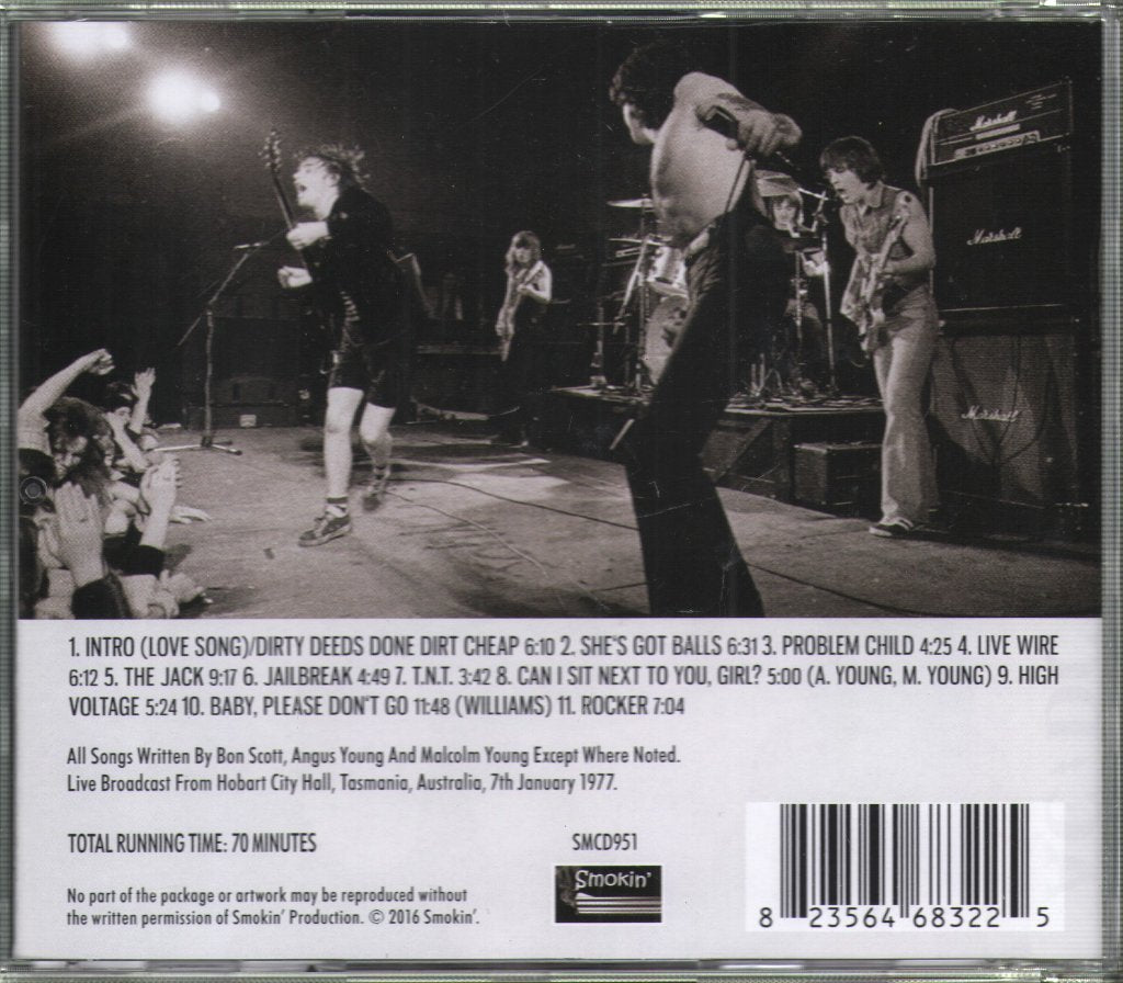 AC/DC - Tasmanian Devils - Cd