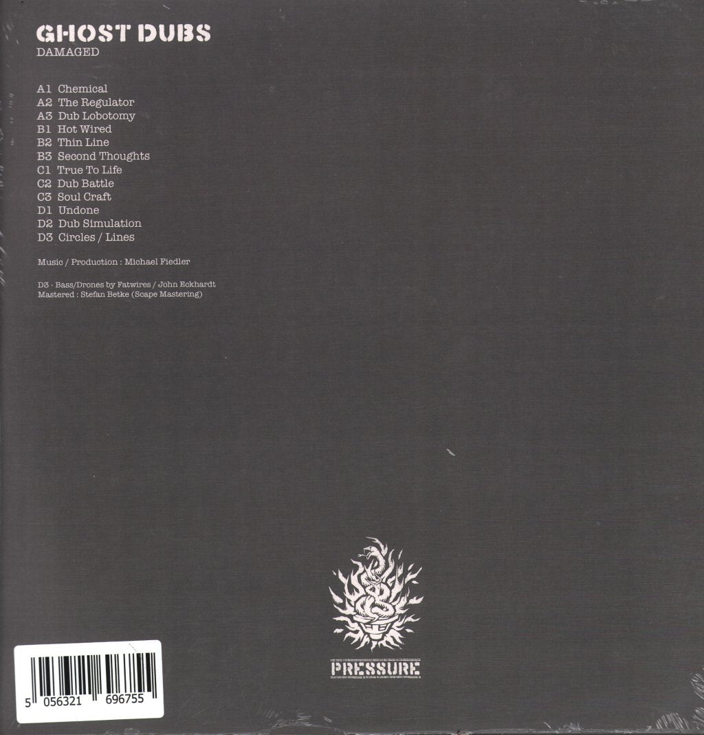Ghost Dubs - Damaged - Double Lp