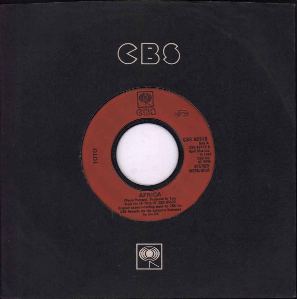 Toto - Africa - 7 Inch