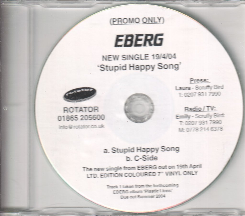 Eberg - Stupid Happy Song - Cdr