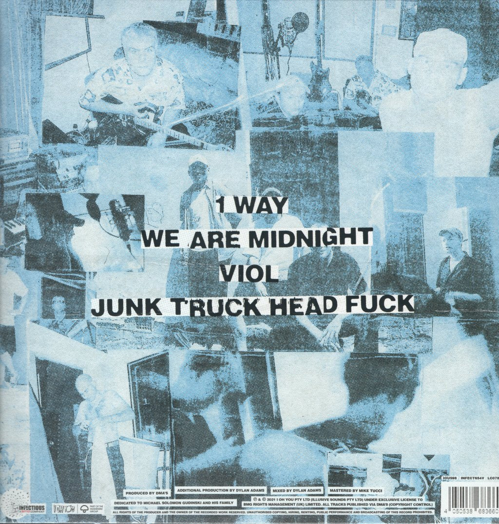 DMA's - I Love You Unconditionally Sure Am Going To Miss You - 12 Inch