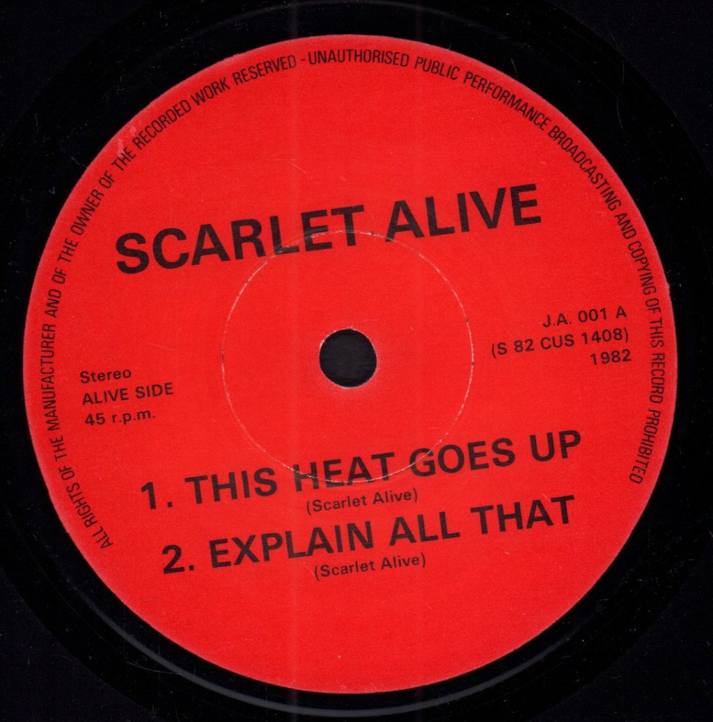 Terminal Jive/Scarlet Alive - Ep - 7 Inch