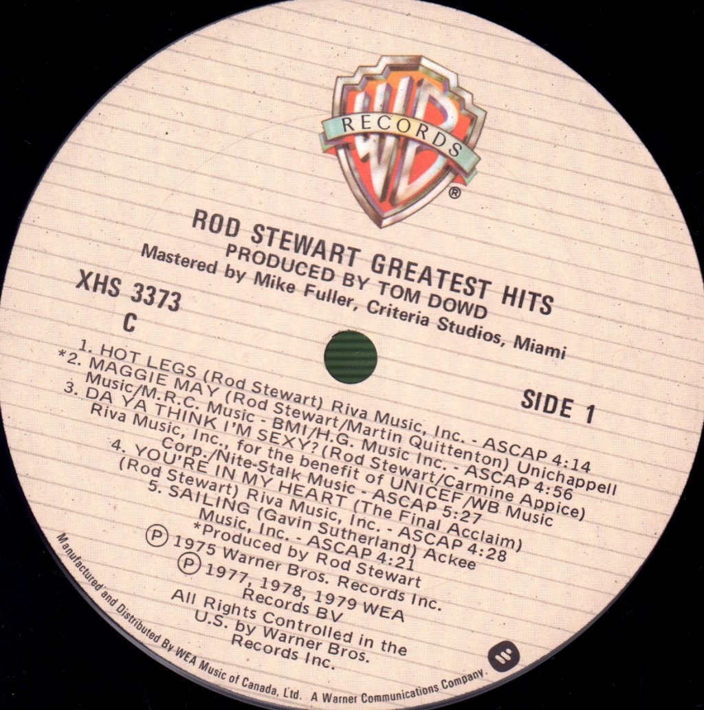 Rod Stewart - Greatest Hits - Lp