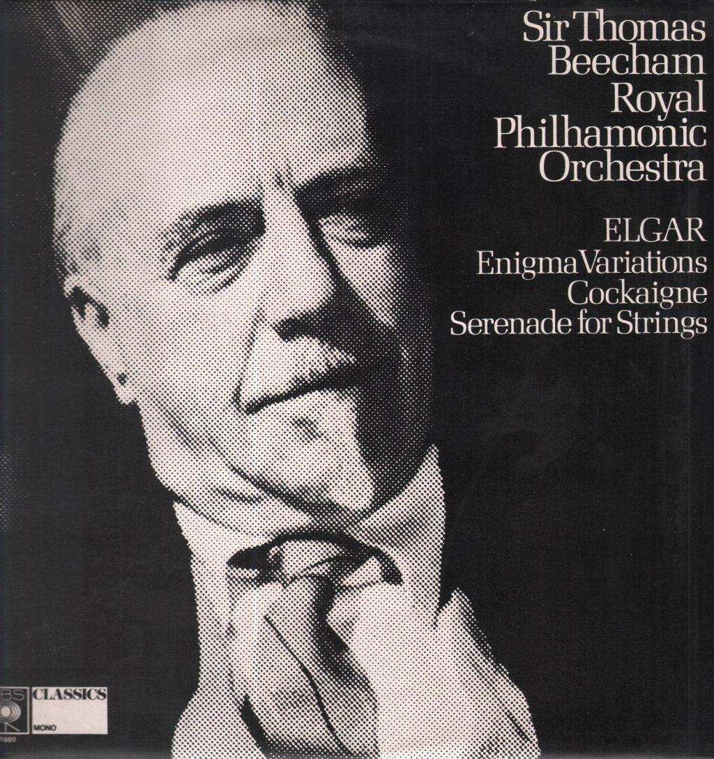 Sir Thomas Beecham / Royal Philharmonic Orchestra - Elgar - Enigma Variations / Cockaigne Overture, Op. 40 - Serenade For String Orchestra, Op. 20 - Lp