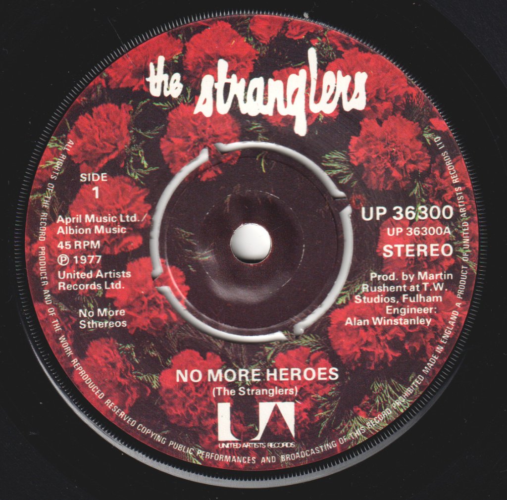 Stranglers - No More Heroes - 7 Inch