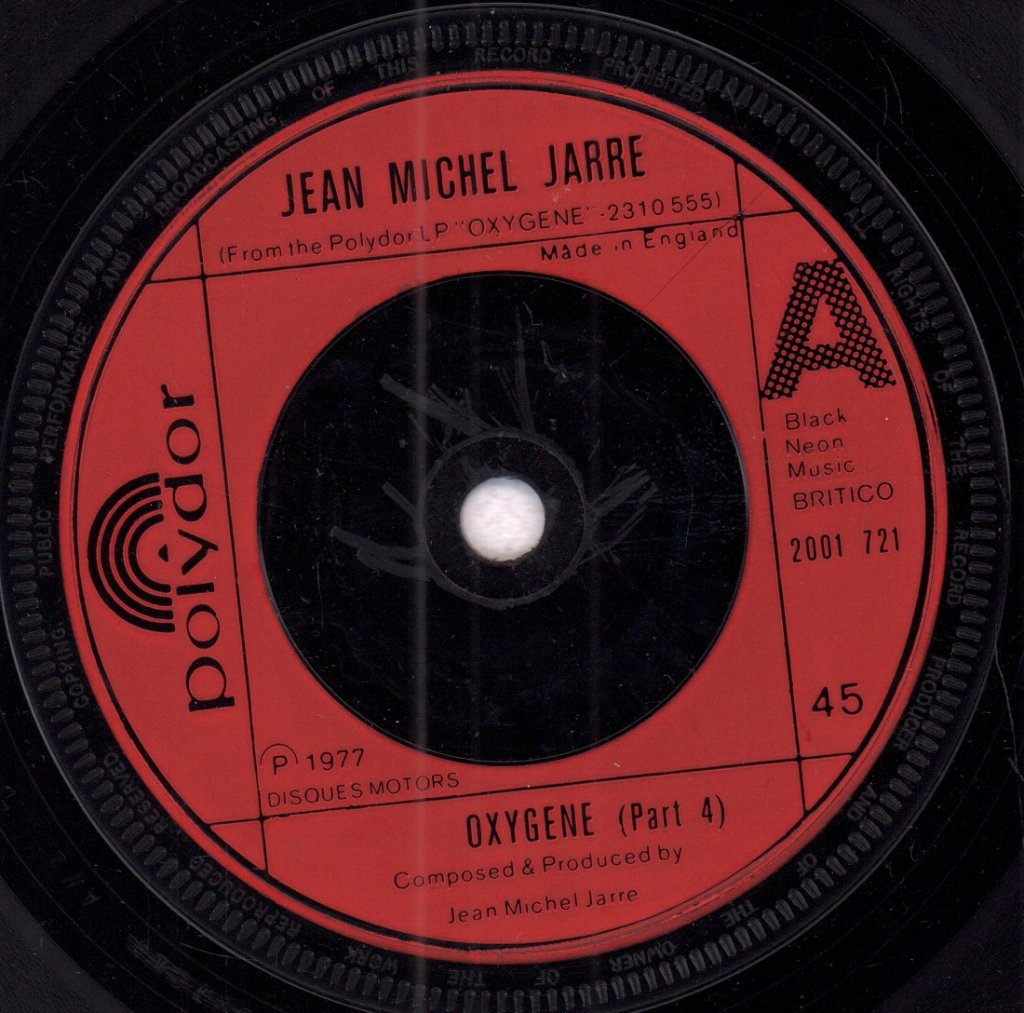 Jean Michel Jarre - Oxygene Iv - 7 Inch