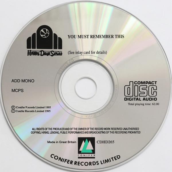 Various Artists - You Must Remember This - Double Cd