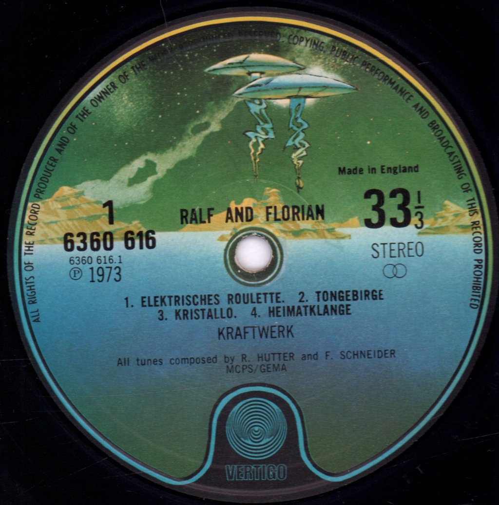 Kraftwerk - Ralf And Florian - Lp