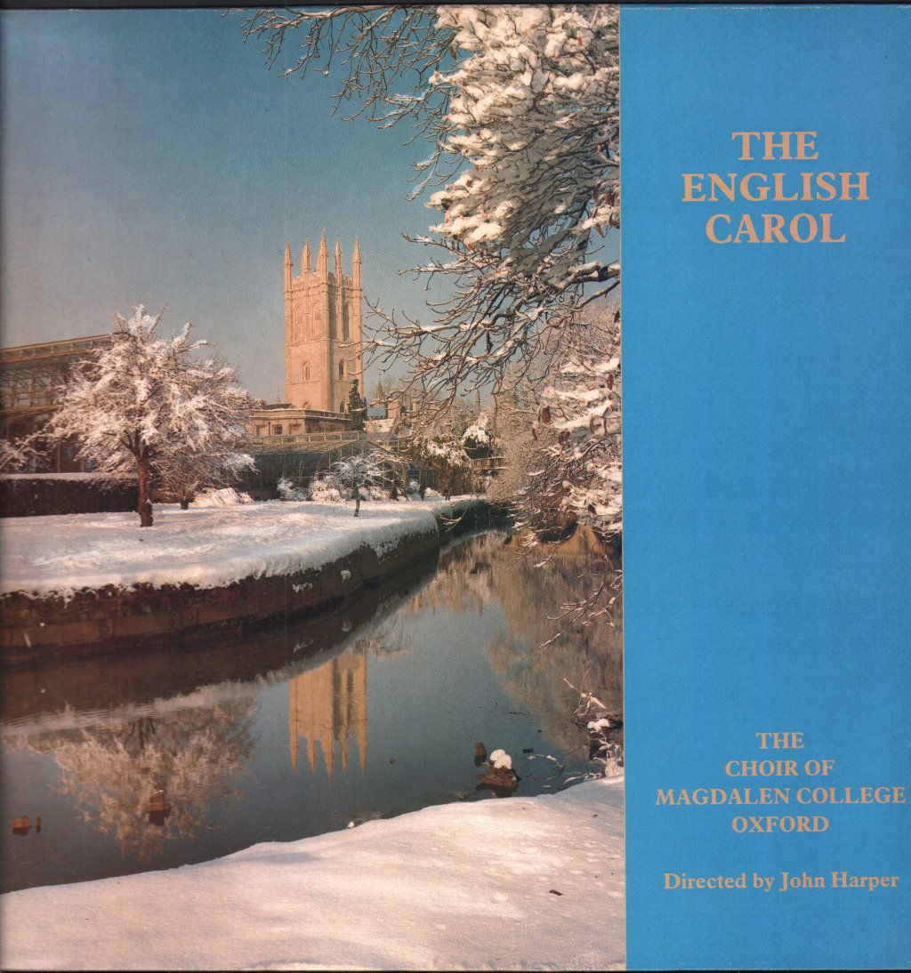 Magdalen College Choir Oxford / John Harper - English Carol - Lp
