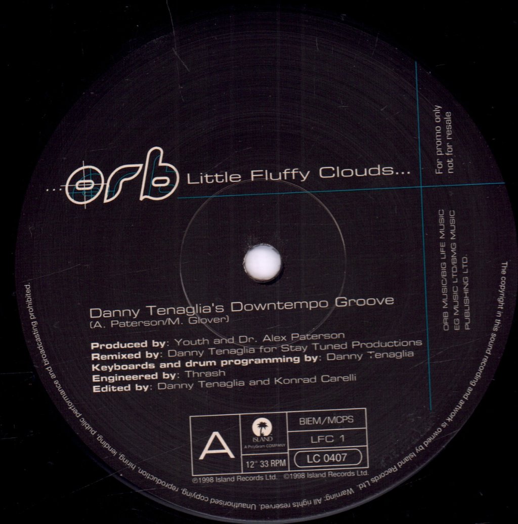 ORB - Little Fluffy Clouds - Double 12 Inch