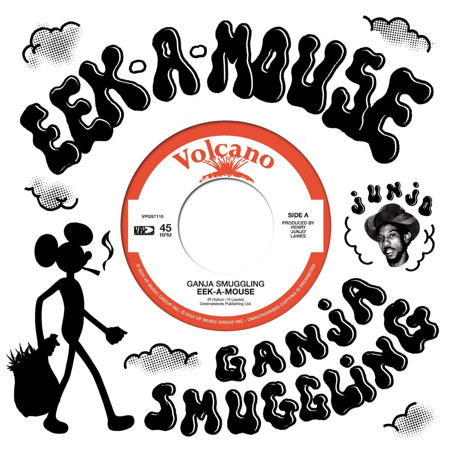 Eek-A-Mouse - Ganja Smuggling - 7 Inch